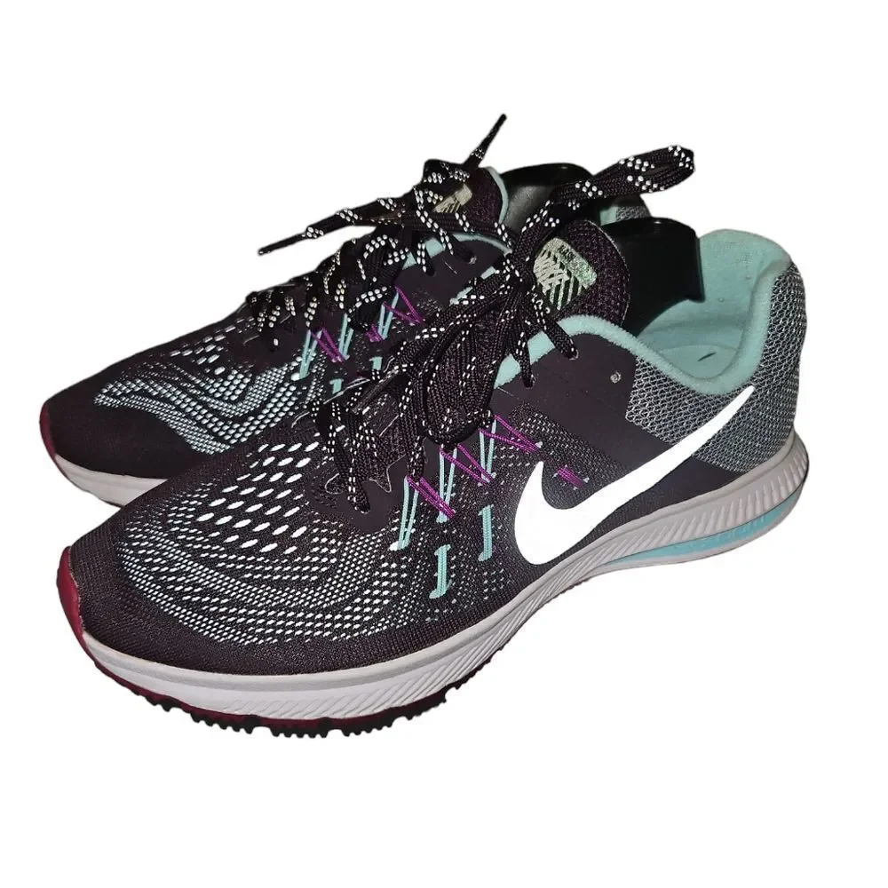 Nike✨Zoom Winflo 2 Flash Trainer Purple/Gray Women's‎ 10 Running Shoes